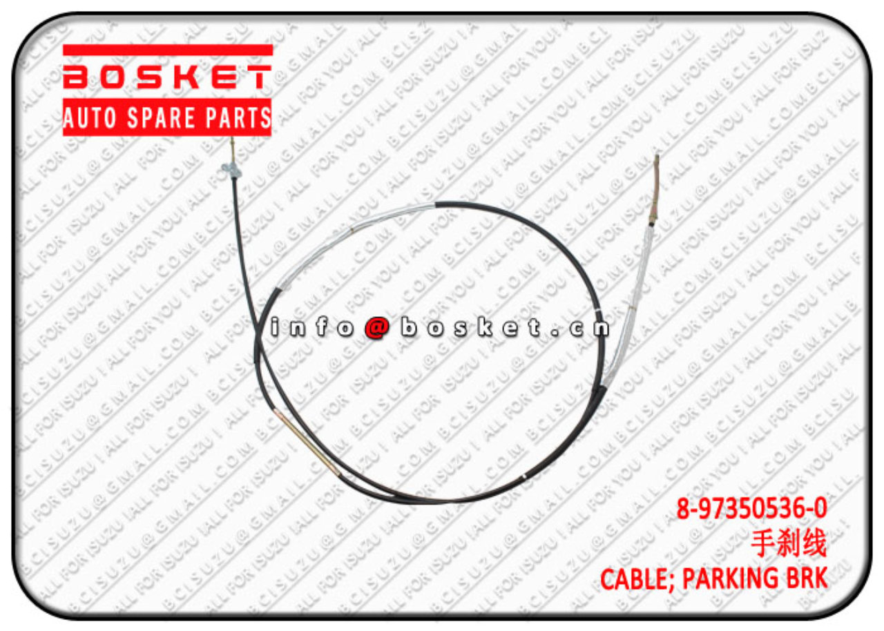 8973505360 8-97350536-0 Parking Brake Cable Suitable for ISUZU NPR 4HE1