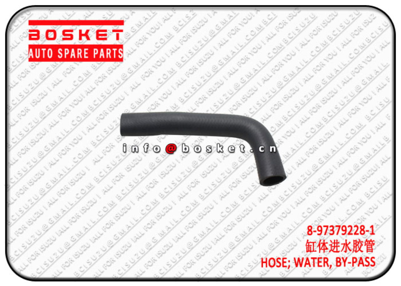 8973792281 8-97379228-1 By-Pass Water Hose Suitable for ISUZU 700P 4HK1