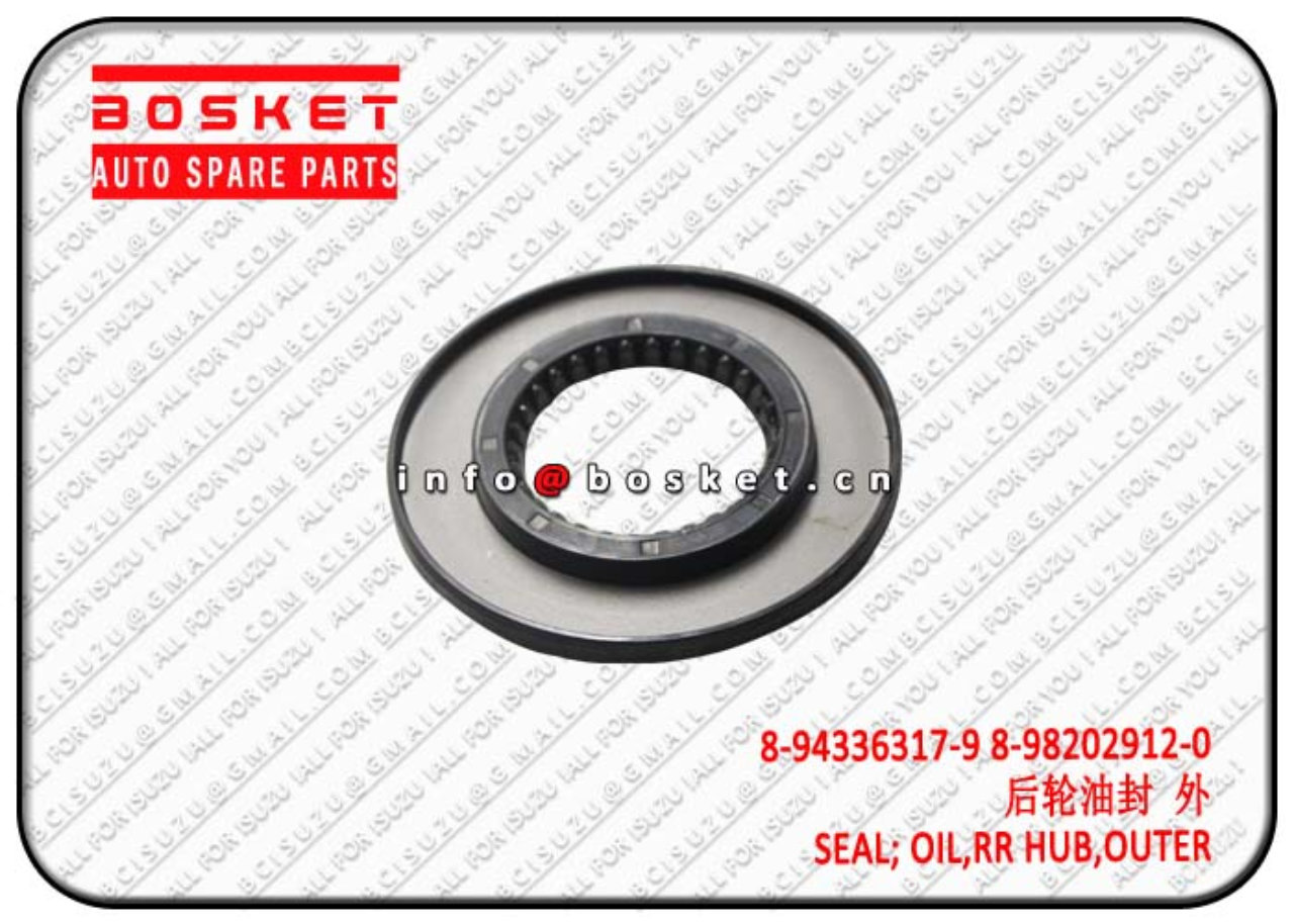 8943363179 8982029120 8-94336317-9 8-98202912-0 Outer Rear Hub Oil Seal Suitable for ISUZU 700P 4HK1