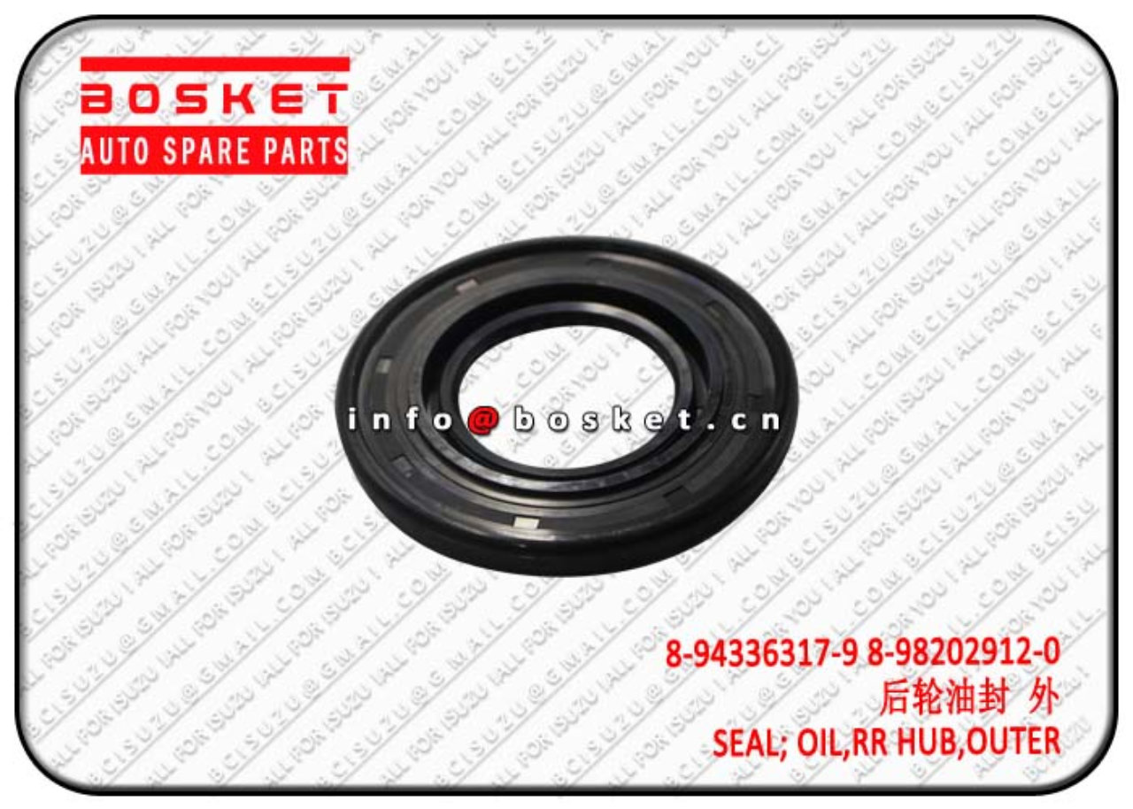 8943363179 8982029120 8-94336317-9 8-98202912-0 Outer Rear Hub Oil Seal Suitable for ISUZU 700P 4HK1