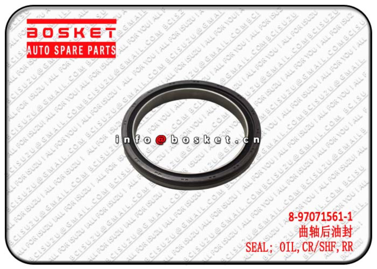 8970715611 8-97071561-1 Rear Crankshaft Oil Seal Suitable for ISUZU 4JJ1 4JH1 NHR NKR