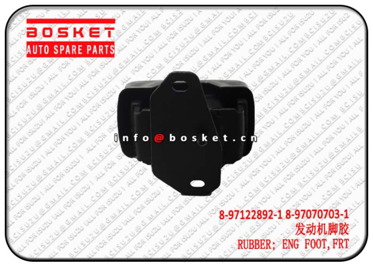 8971228921 8970707031 8-97122892-1 8-97070703-1 Front Engine Foot Rubber Suitable for ISUZU NHR