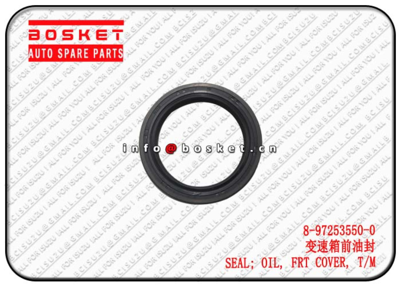 8972535500 8-97253550-0 T/M Front Cover Oil Seal Suitable for ISUZU NKR77 4JH1