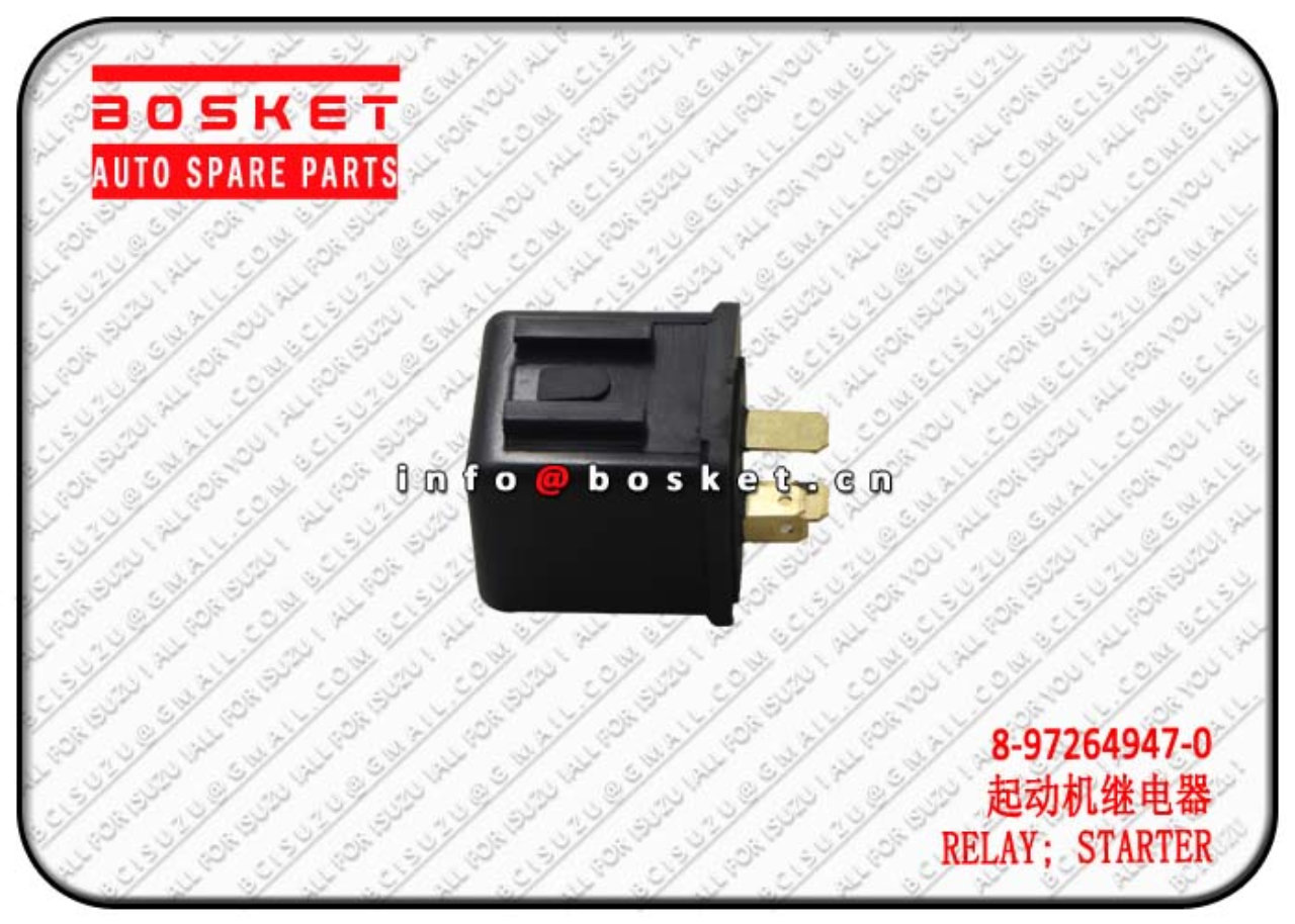 8972649470 8-97264947-0 Starter Relay Suitable for ISUZU NQR75 4HK1