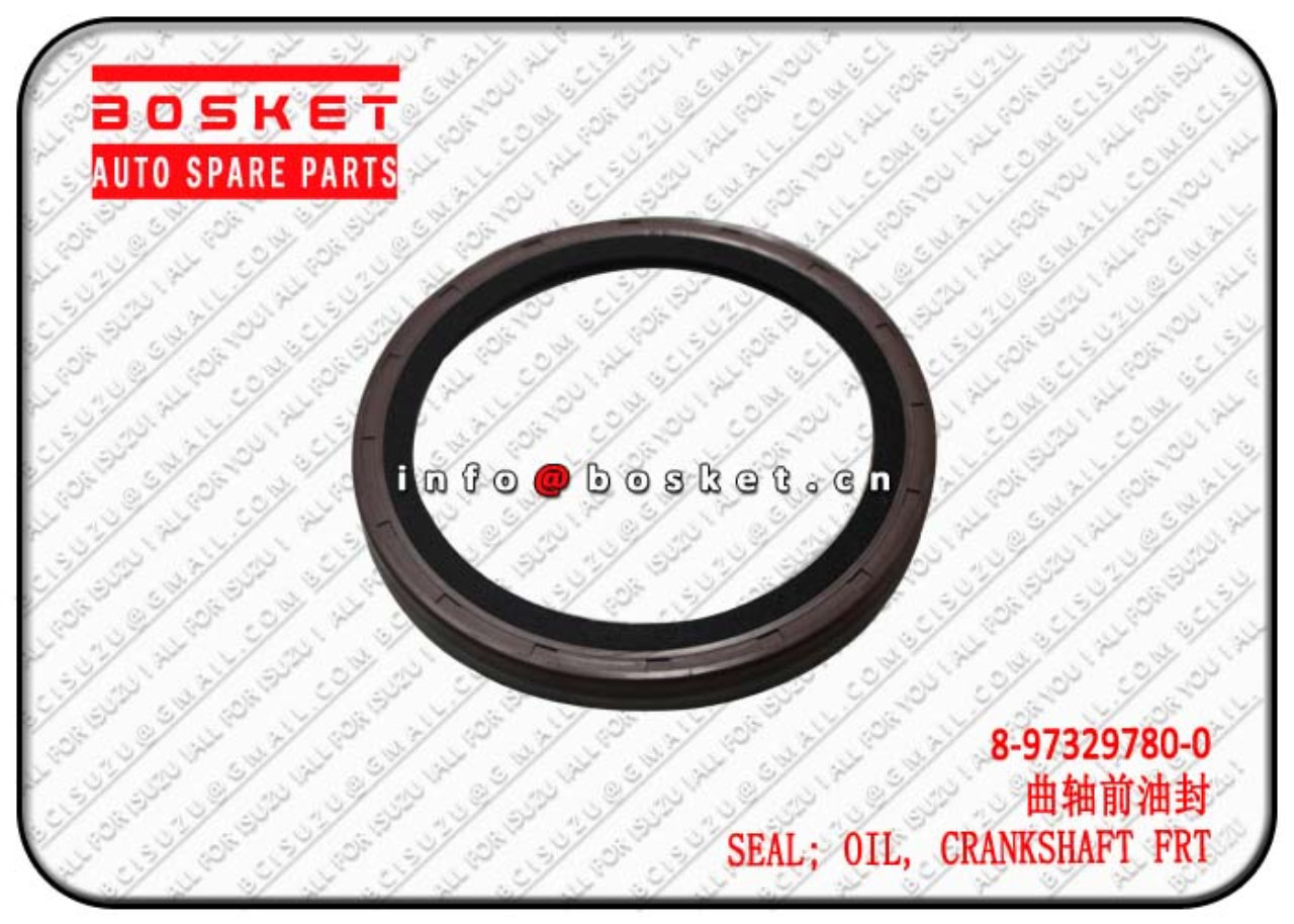 8973297800 8-97329780-0 Crankshaft Front Oil Seal Suitable for ISUZU 4HK1 4HF1 NKR NPR