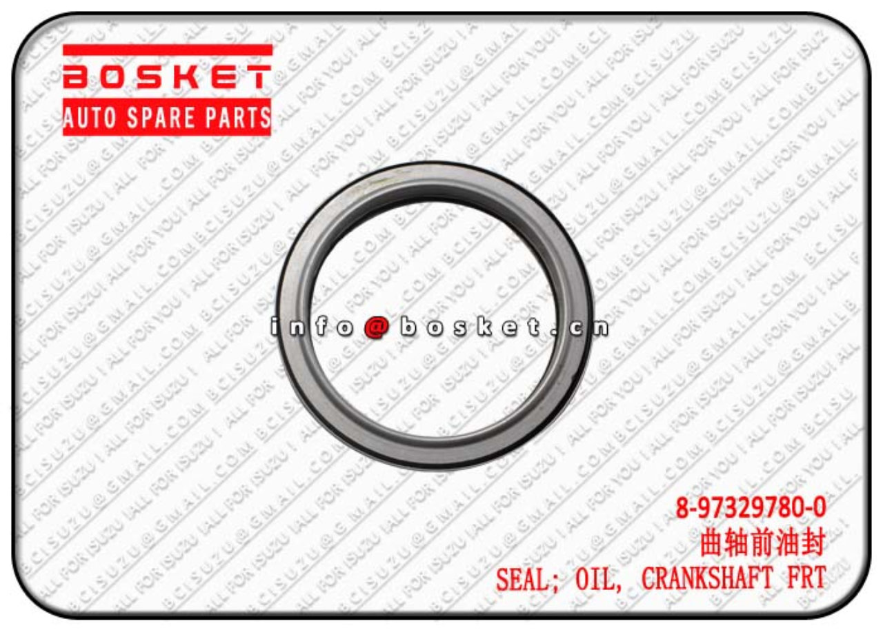 8973297800 8-97329780-0 Crankshaft Front Oil Seal Suitable for ISUZU 4HK1 4HF1 NKR NPR