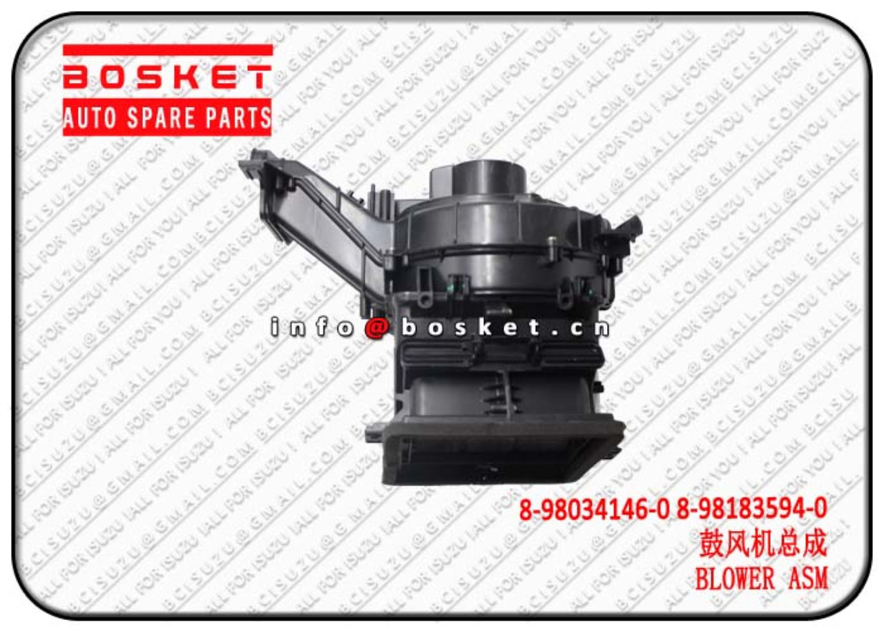 8980341460 8981835940 8-98034146-0 8-98183594-0 Blower Assembly Suitable for ISUZU 700P