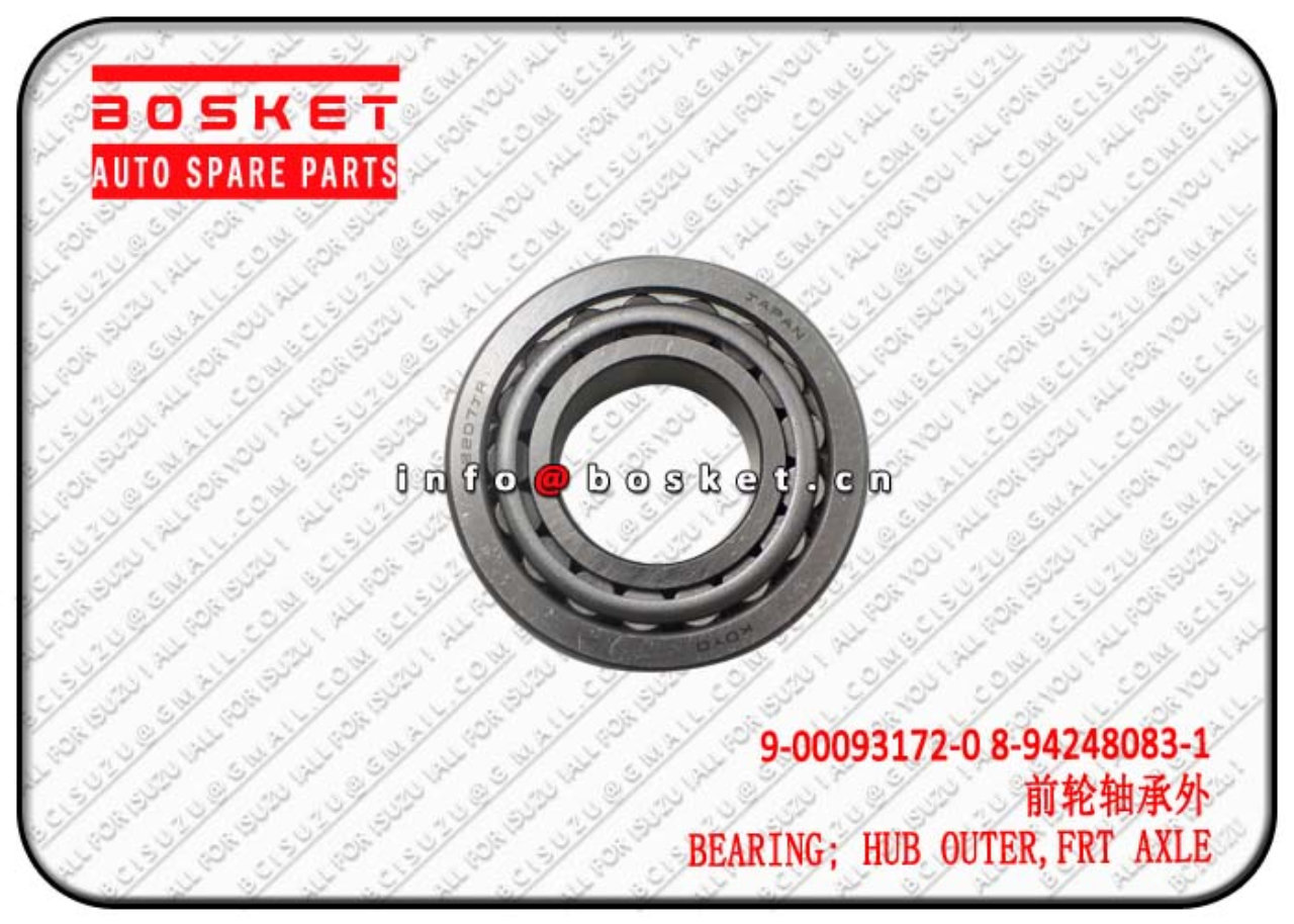 9000931720 9-00093172-0 8-94248083-1 Front Axle Hub Outer Bearing Suitable for ISUZU NKR55 4JB1