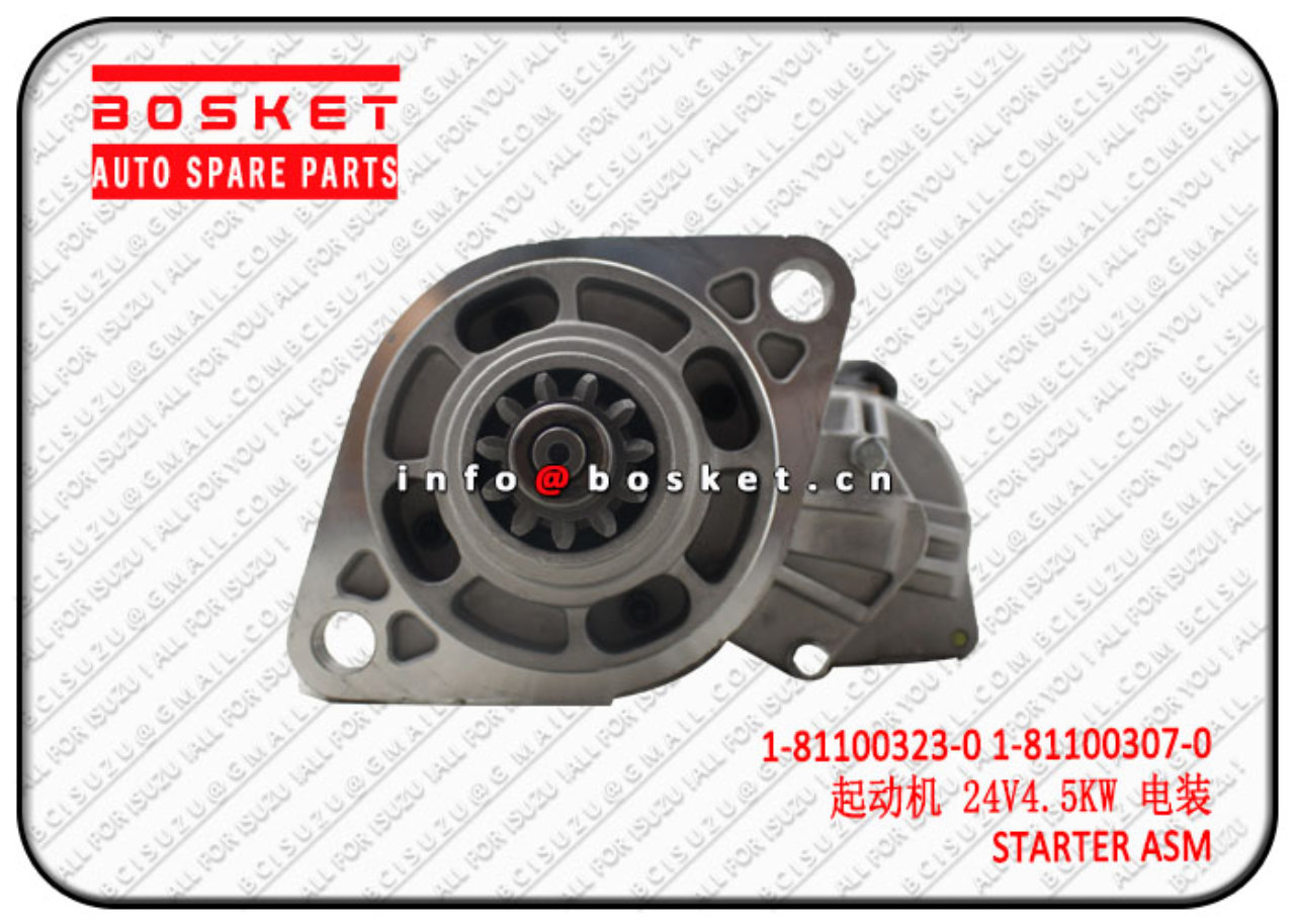 1811003230 1811003070 1-81100323-0 1-81100307-0 Starter Assembly Suitable for ISUZU FVR33 6HH1