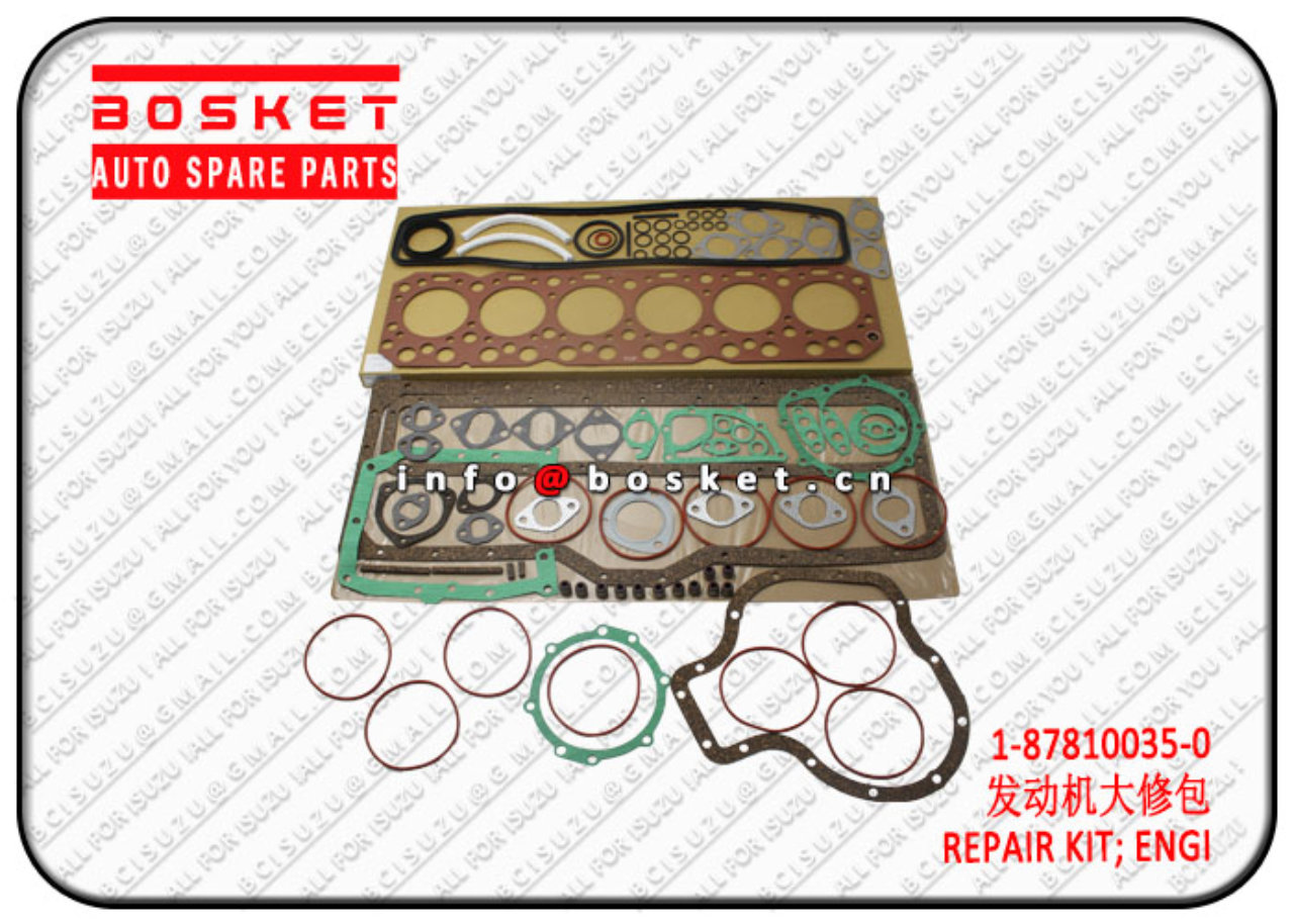 1878100350 1-87810035-0 Engine Repair Kit Suitable for ISUZU DA640 DA120