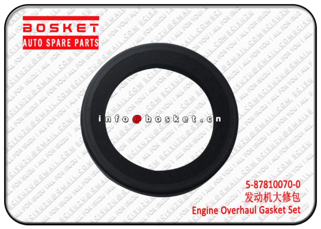 5878100700 5-87810070-0 Engine Overhaul Gasket Set Suitable for ISUZU 3KR1