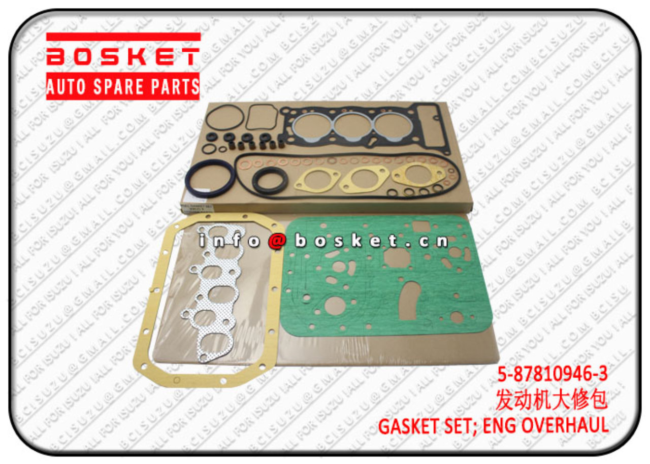 5878109463 5-87810946-3 Engine Overhaul Gasket Set Suitable for ISUZU 3KC1