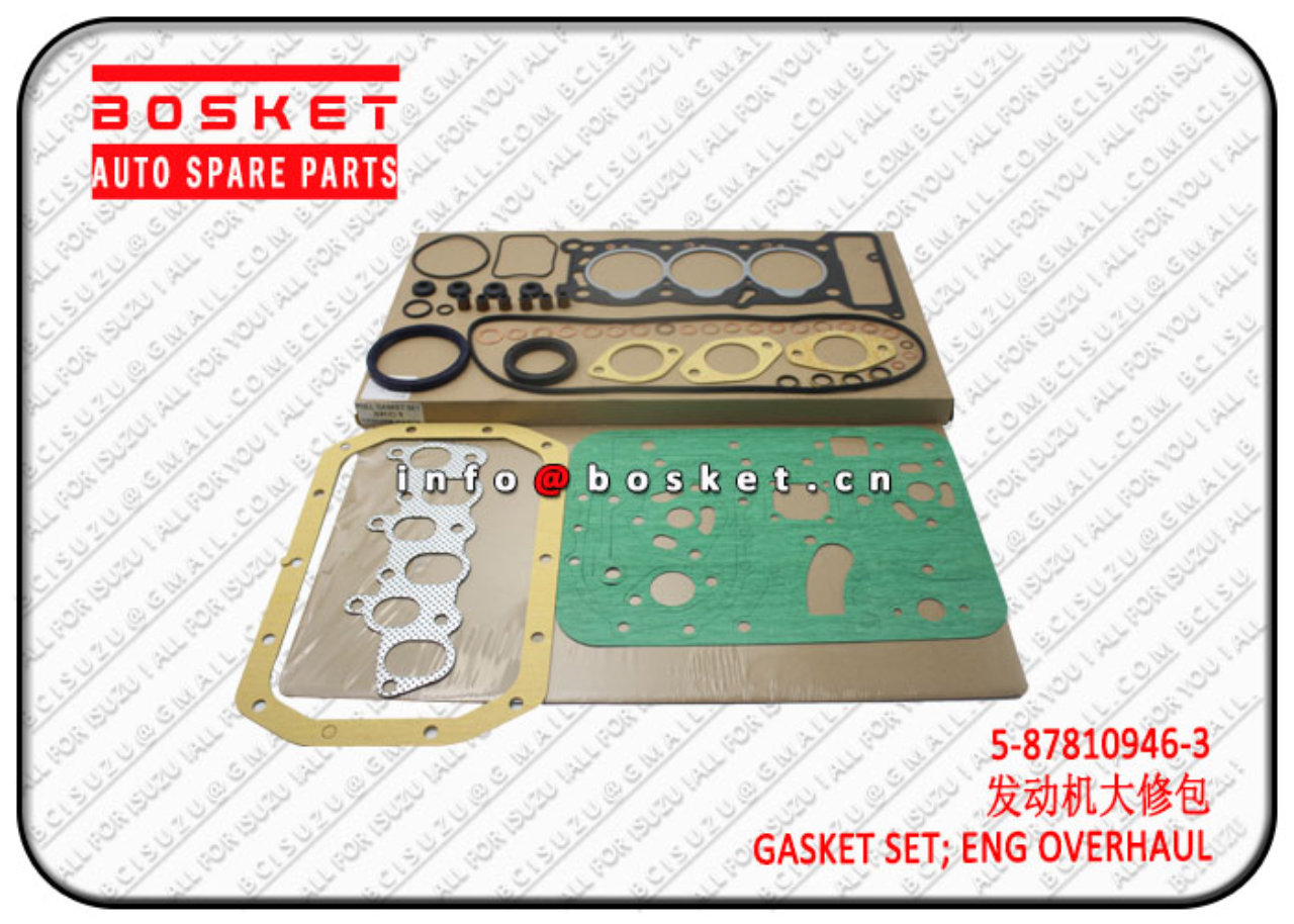 5878109463 5-87810946-3 Engine Overhaul Gasket Set Suitable for ISUZU 3KC1