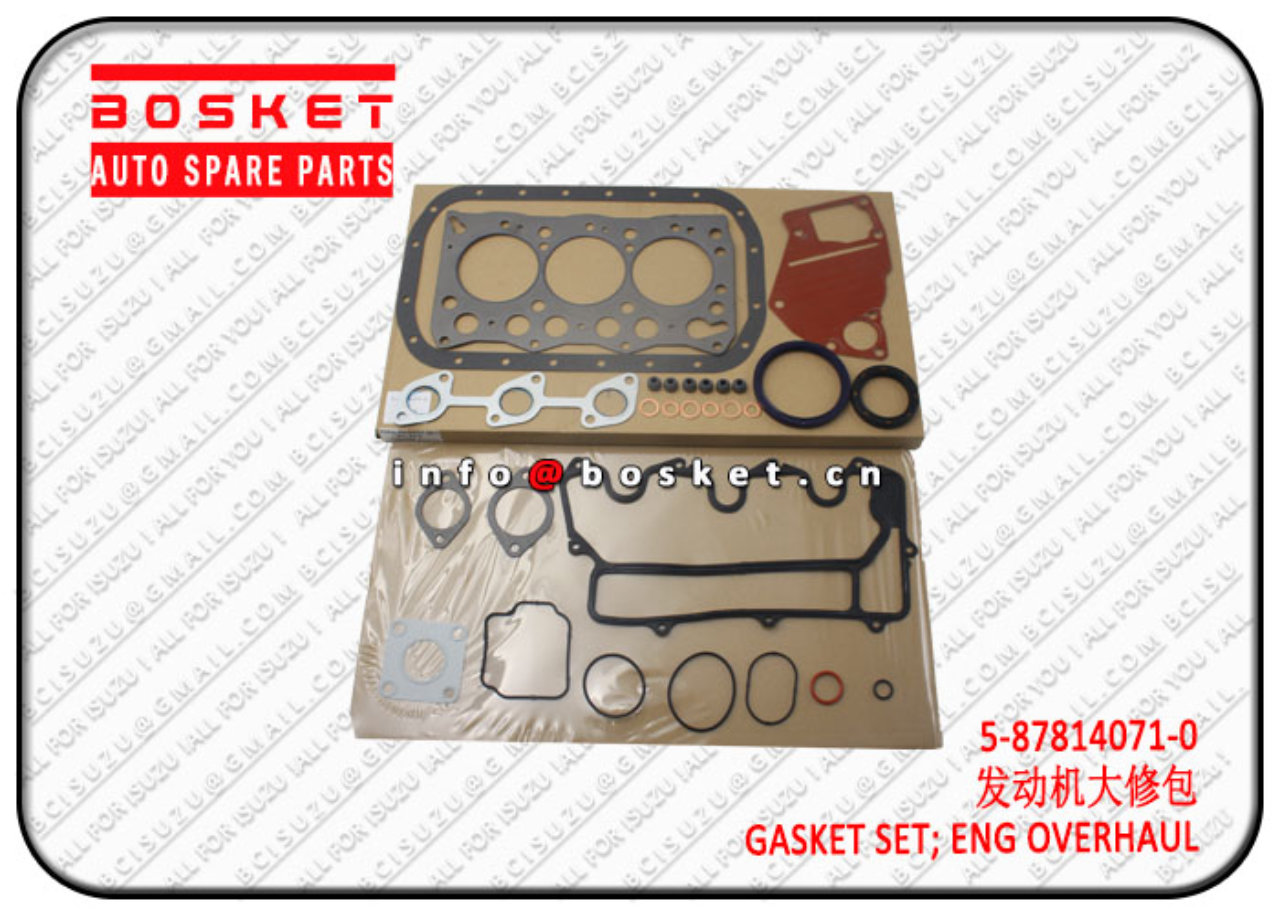 5878140710 5-87814071-0 Engine Overhaul Gasket Set Suitable for ISUZU 3LD1