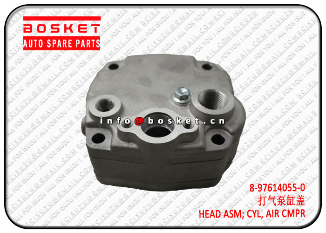 8976140550 8-97614055-0 Air Compressor Cylinder Head Assembly Suitable for ISUZU 6HK1 LTLV