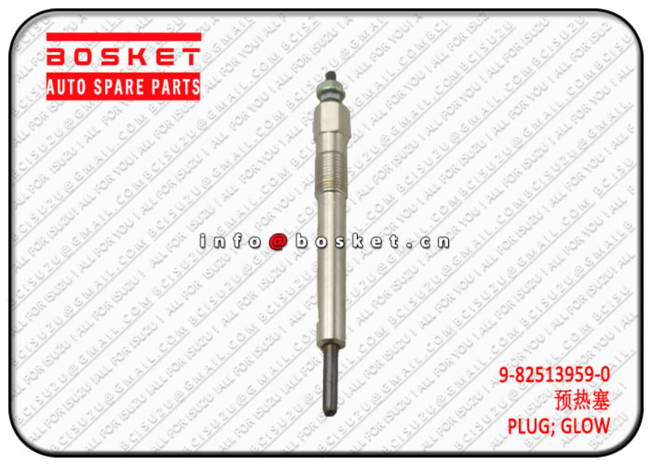 9825139590 9-82513959-0 Glow Plug Suitable for ISUZU 4HG1 4HF1