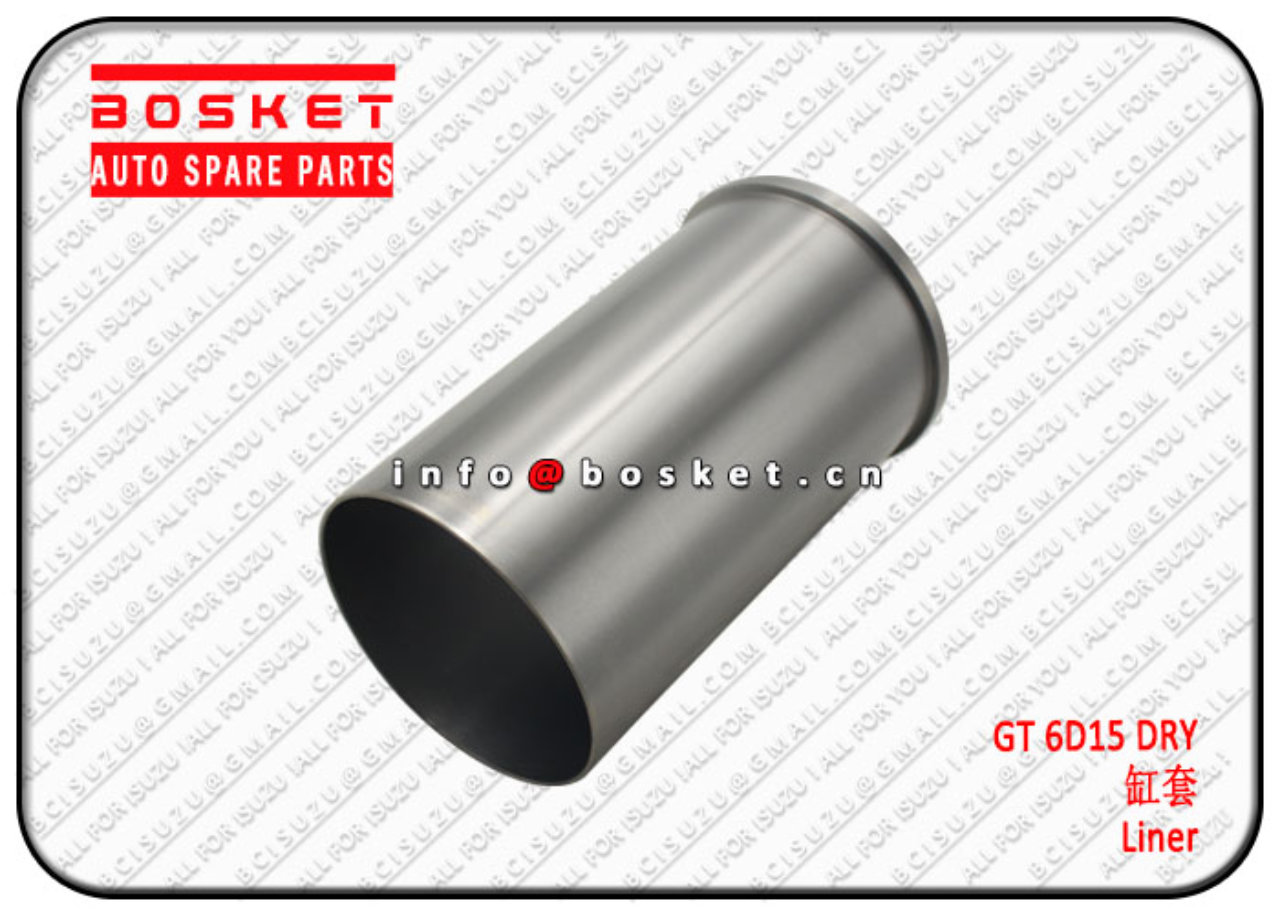 GT 6D15 DRY Liner Suitable for ISUZU 6D15 DRY