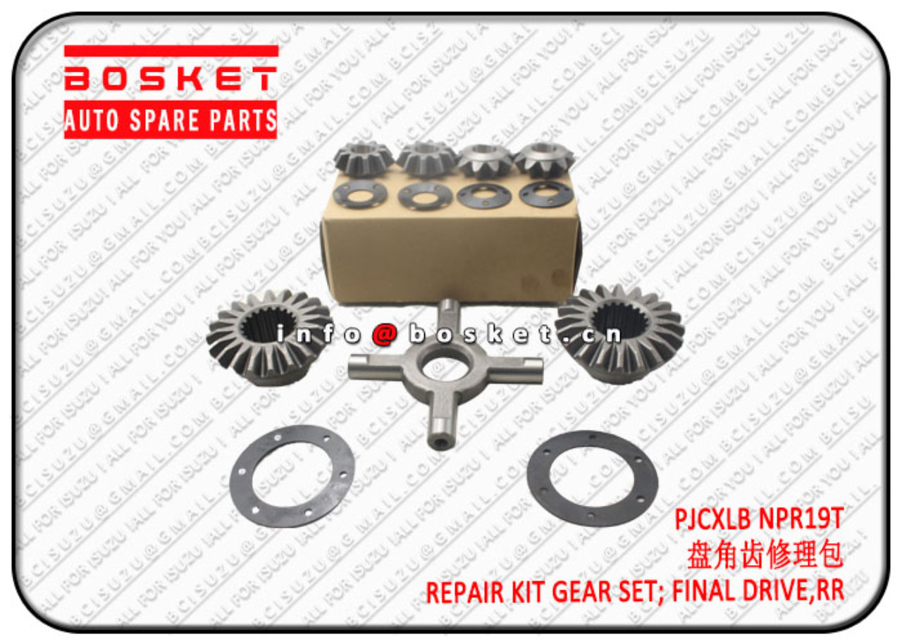 PJCXLB NPR19T Rear Final Drive Gear Set Repair Kit Suitable for ISUZU NPR19T