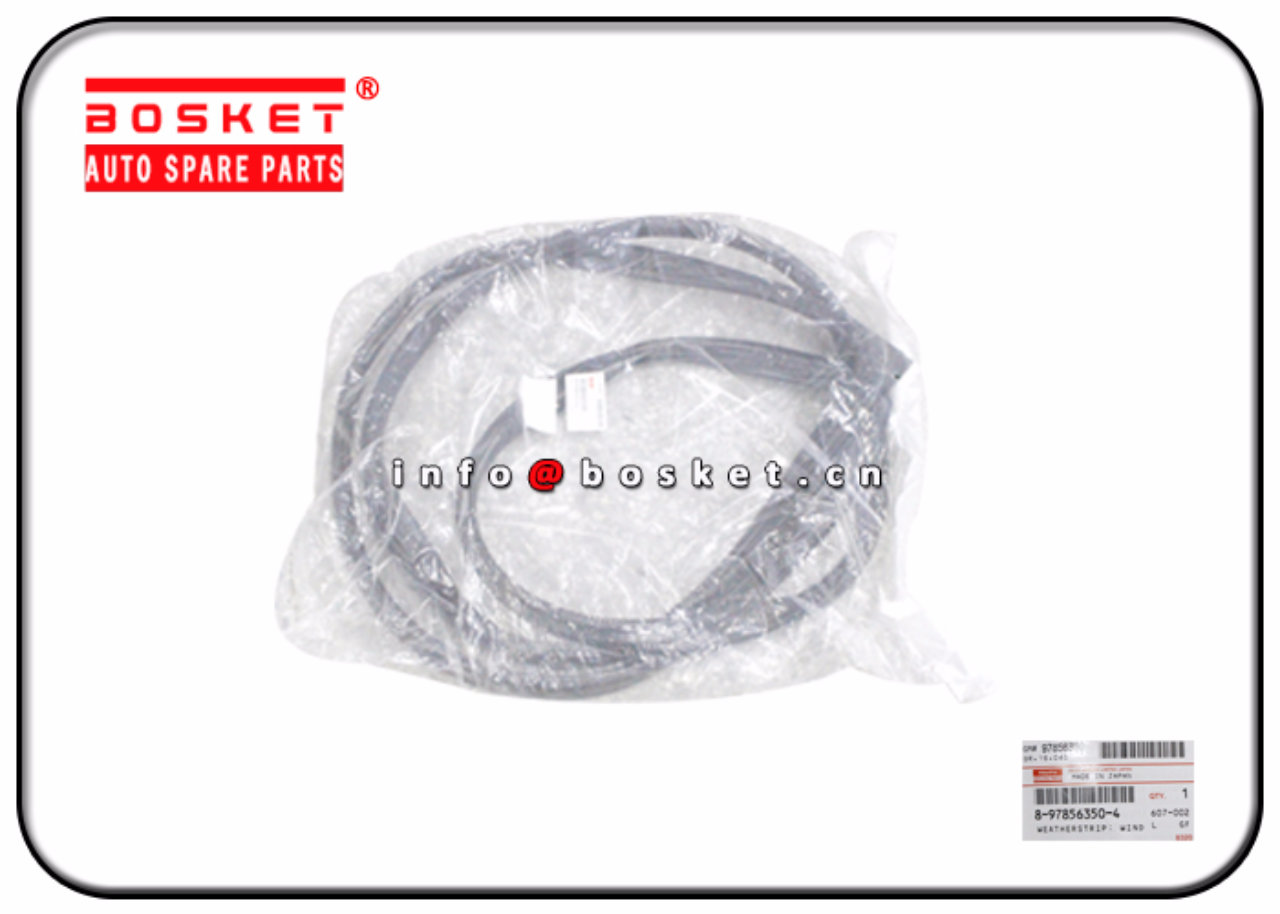 8-97856350-4 8978563504 Windshield Glass Weatherstrip Suitable for ISUZU NPR