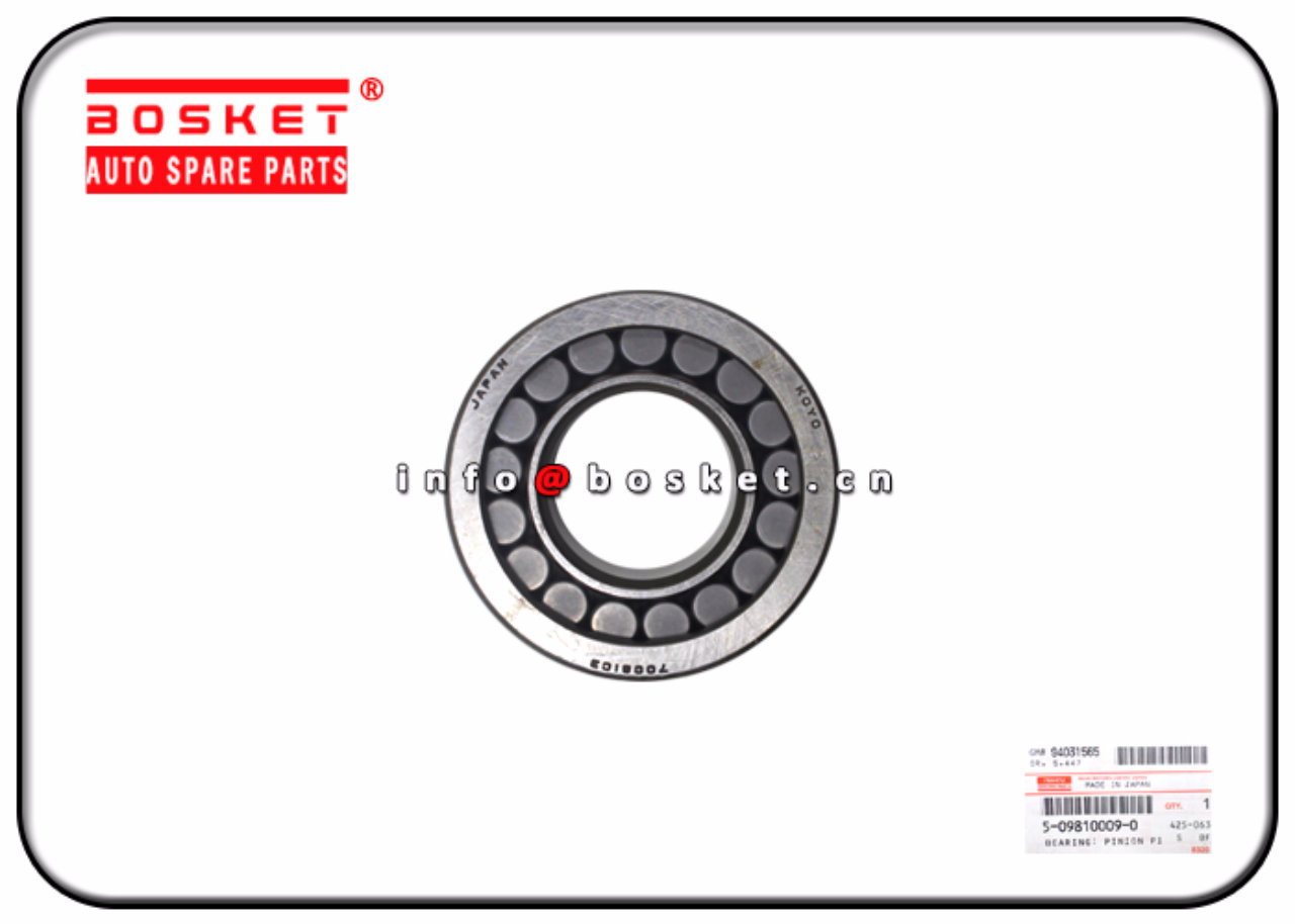 5-09810009-0 5098100090 Pinion Pilot Bearing Suitable for ISUZU NPR71