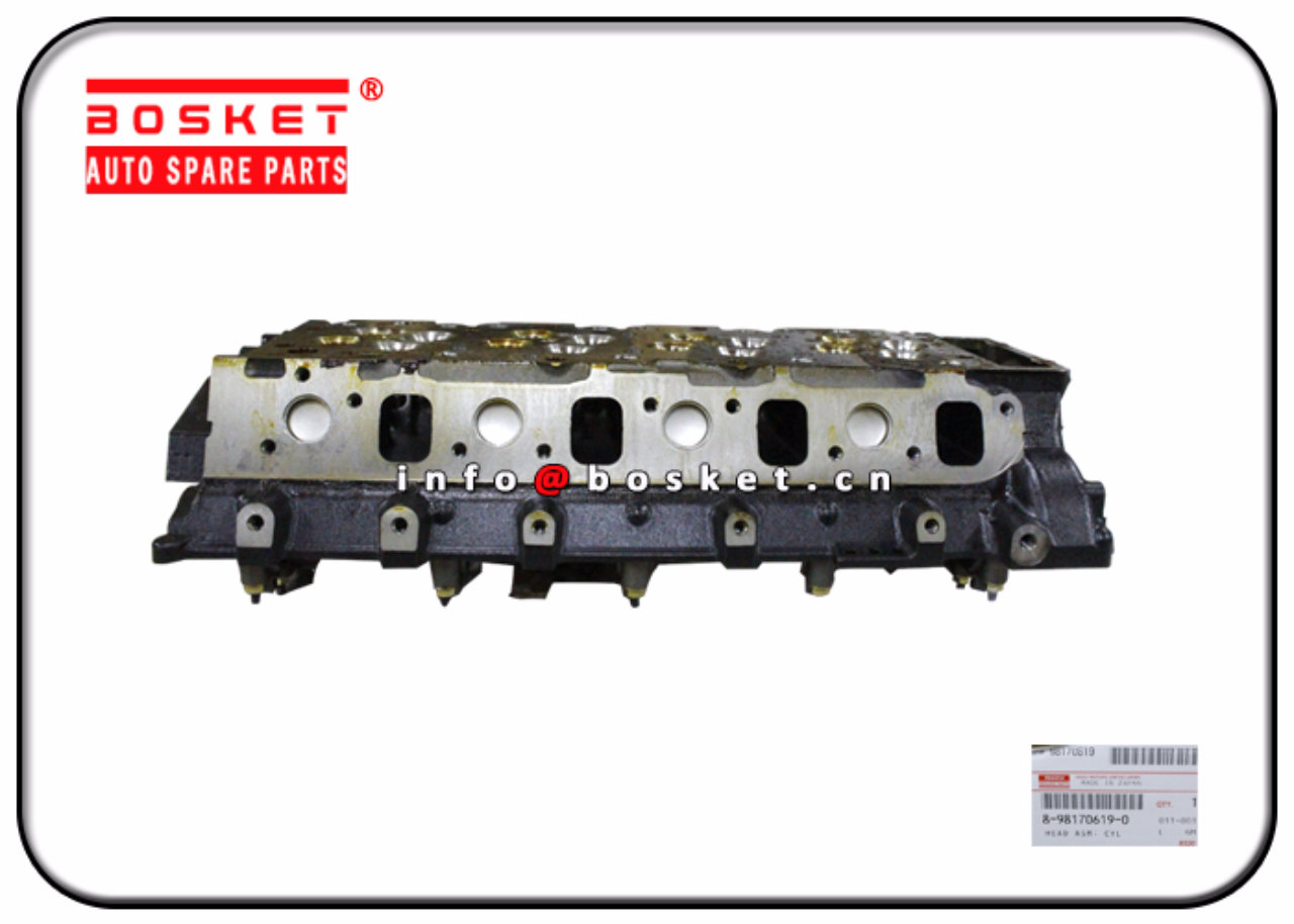 8-98170619-0 8981706190 Cylinder Head Assembly Suitable for ISUZU 4HK1-TC FRR