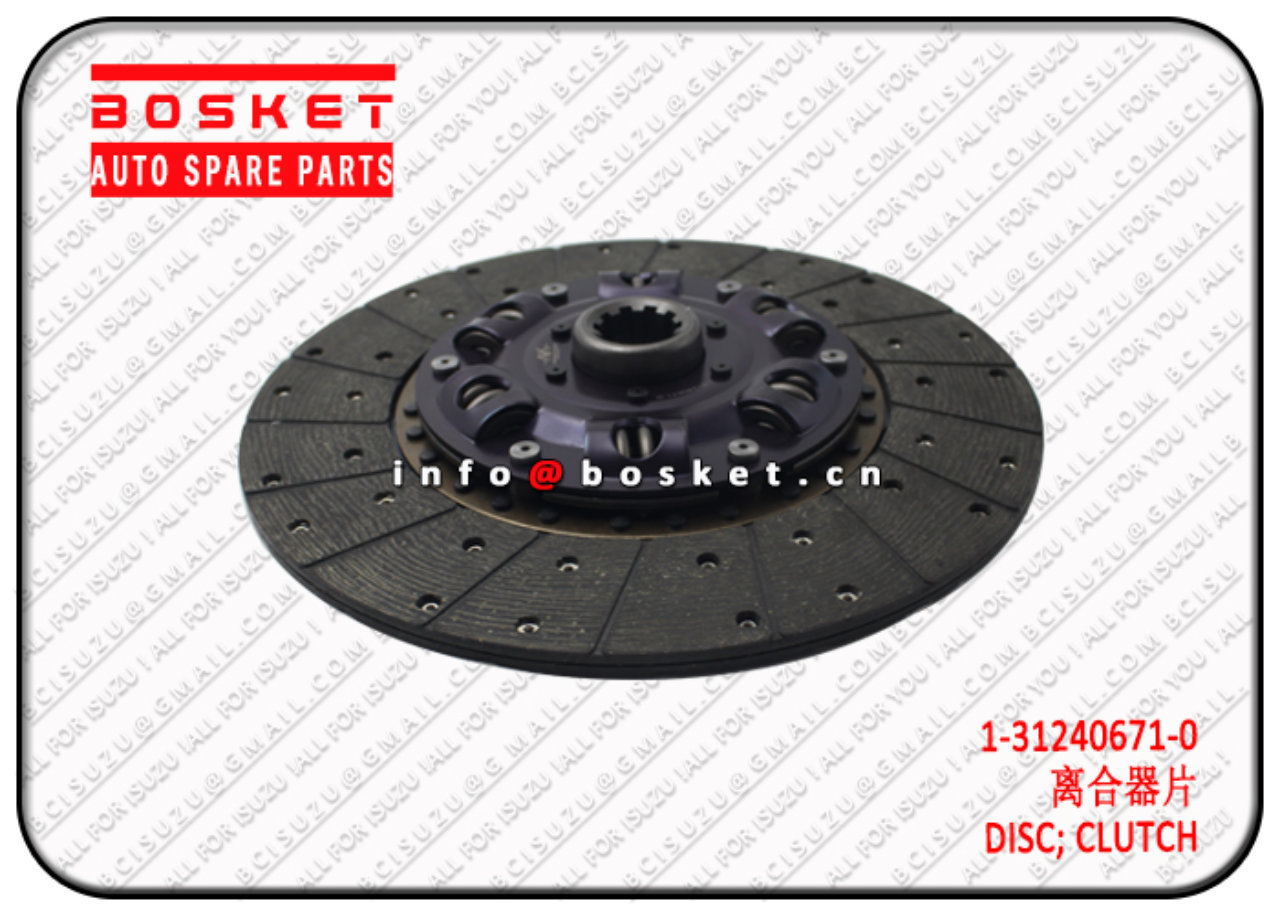 1312406710 1312409010 1-31240671-0 1-31240901-0 Clutch Disc Suitable for ISUZU FTR113 6BD1