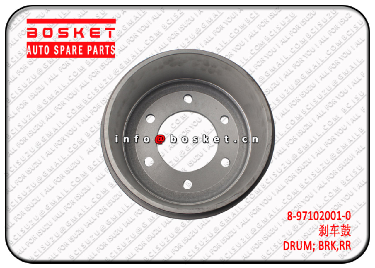 8971020010 8973190560 8-97102001-08-97319056-0 Rear Brake Drum Suitable for ISUZU 700P