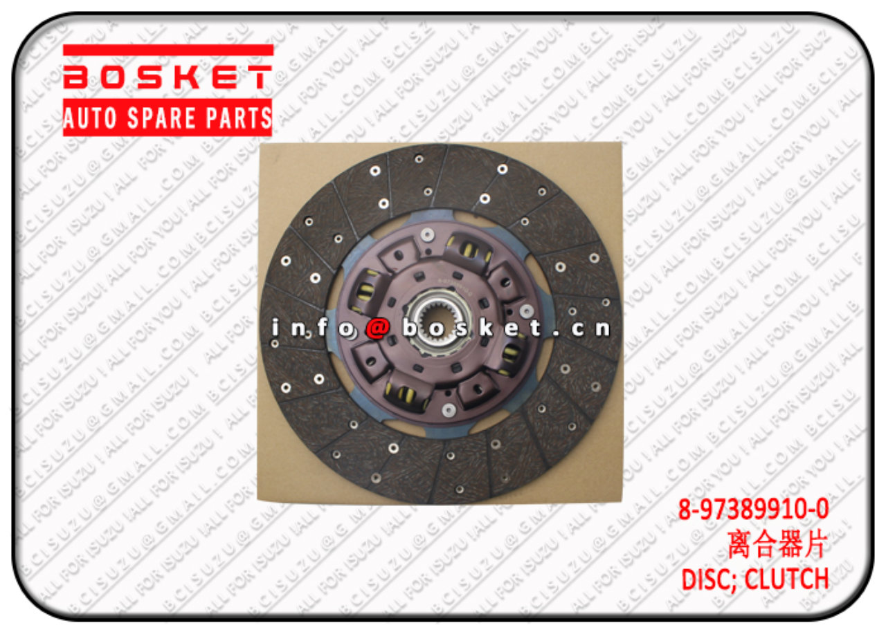 8973899100 8944627893 8-97389910-0 8-94462789-3 Clutch Disc Suitable for ISUZU 4HF1 4BE1