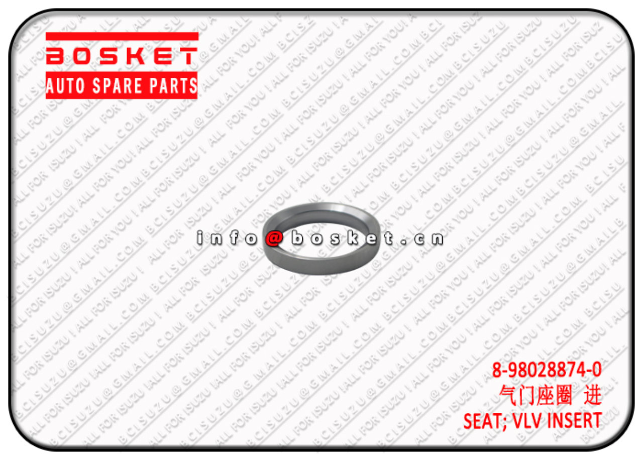 8980288740 8-98028874-0 Valve Insert Seat Suitable for ISUZU FVR34 6HK1 