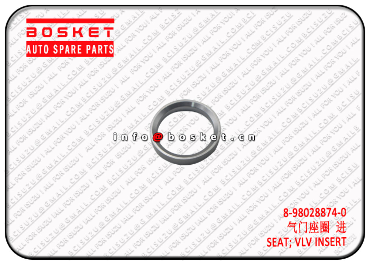 8980288740 8-98028874-0 Valve Insert Seat Suitable for ISUZU FVR34 6HK1 