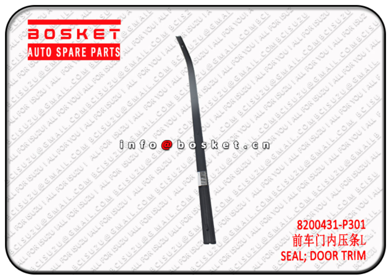 8980292021 8200431P301 8-98029202-1 8200431-P301 Door Trim Seal Suitable for ISUZU 700P