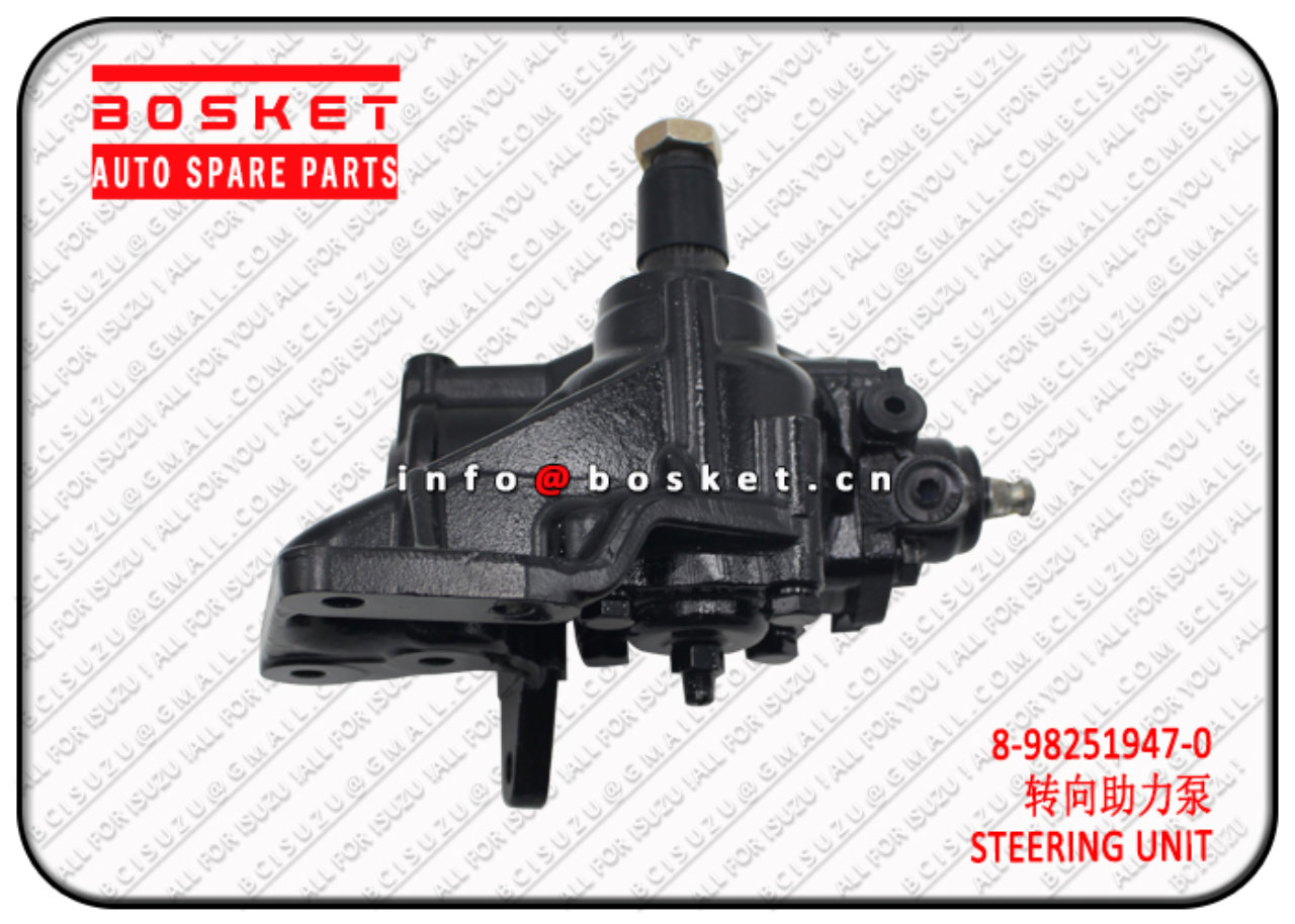 8982519470 8-98251947-0 Steering Unit Suitable for ISUZU NKR55 4JB1