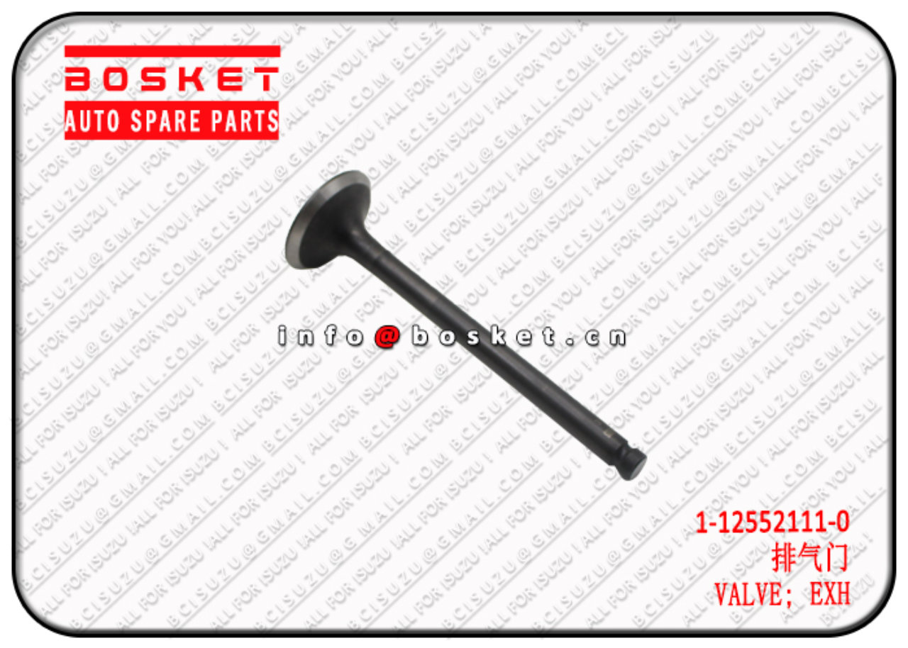 1125521110 1-12552111-0 Exhaust <u>VALVE</u> Suitable for ISUZU 6BG1 6BD1 4BD1 XD