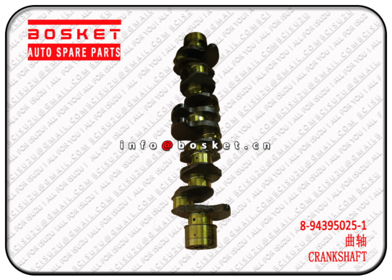 8943950251 8-94395025-1 Crankshaft Suitable for ISUZU 6HE1TC 6HK1 