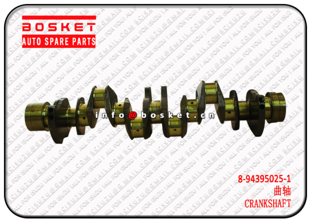 8943950251 8-94395025-1 Crankshaft Suitable for ISUZU 6HE1TC 6HK1 