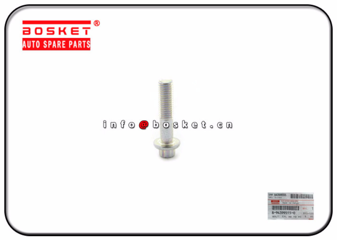 8-94399555-0 8943995550 Cylinder Head To Housing Bolt Suitable for ISUZU 4HK1 FSR FTR