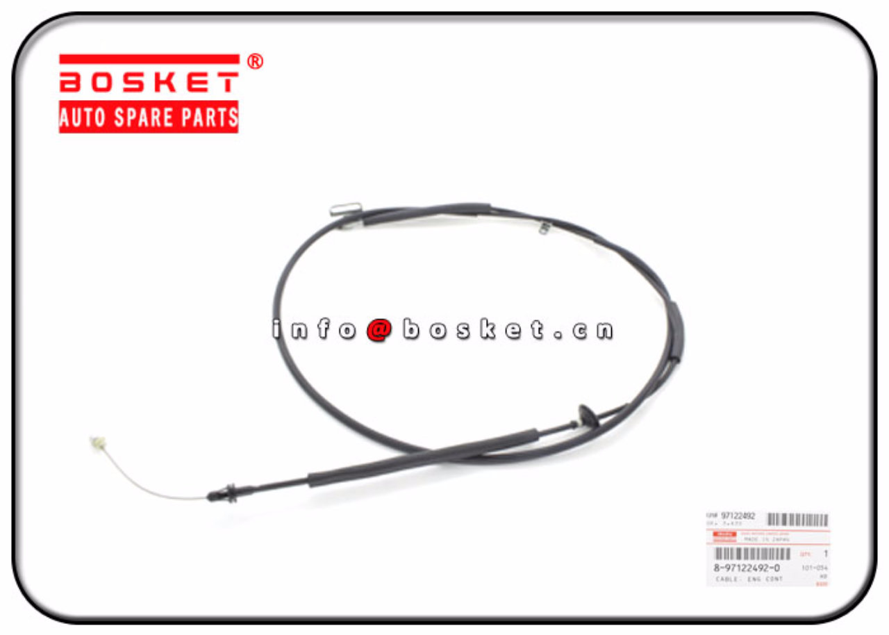 8-97122492-0 8971224920 Engine Control Cable Suitable for ISUZU NPR