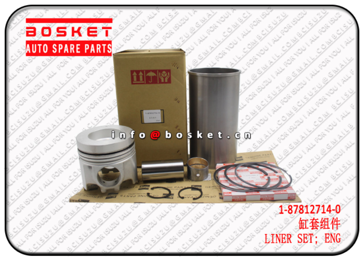 1-87812714-0 1878127140 ENGINE CYLINDER LINER SET Suitable for ISUZU 6R