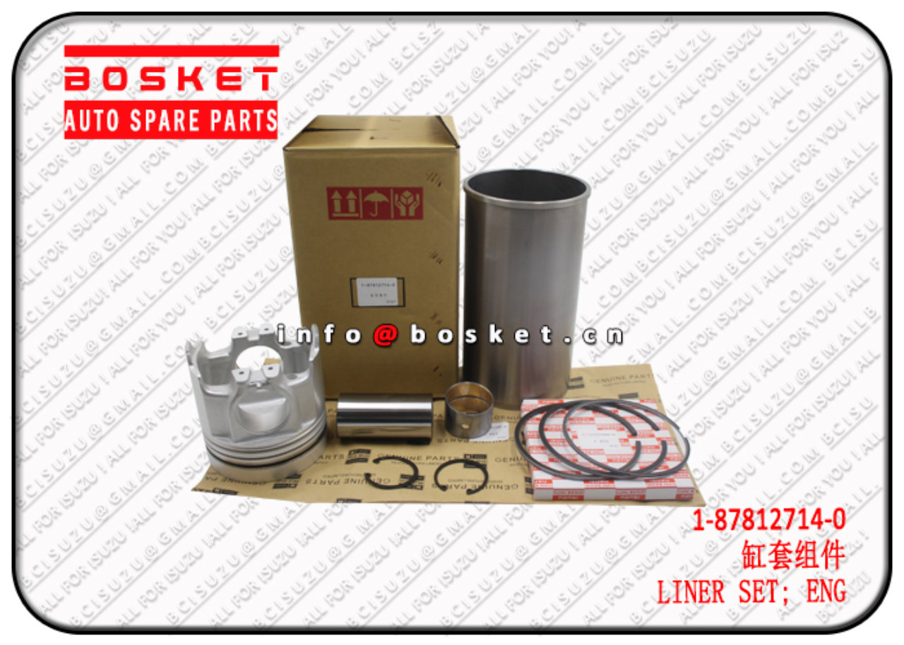 1-87812714-0 1878127140 ENGINE CYLINDER LINER SET Suitable for ISUZU 6R