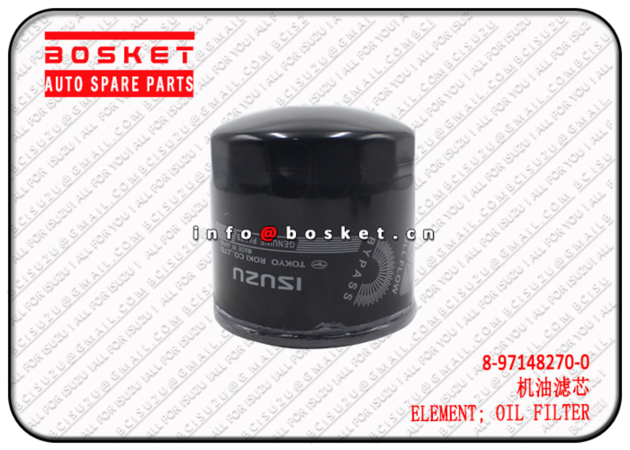 8971482700 587610117BVP 8-97148270-0 5-87610117-BVP OIL FILTER ELEMENT Suitable for ISUZU 4HK1