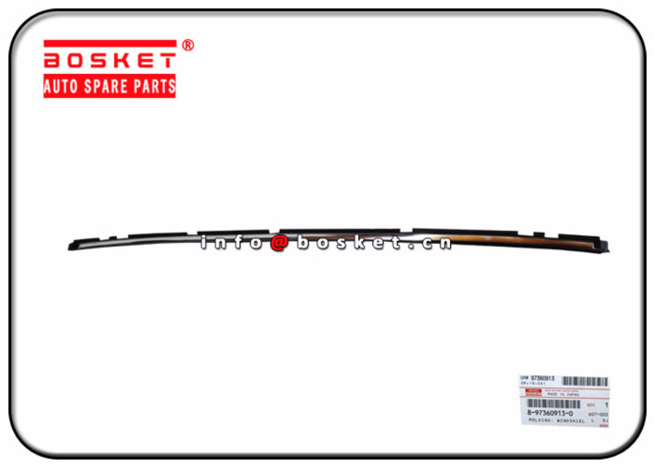 8-94358798-3 8-97360913-0 8943587983 8973609130 Lower Windshield Molding Suitable for ISUZU UBS