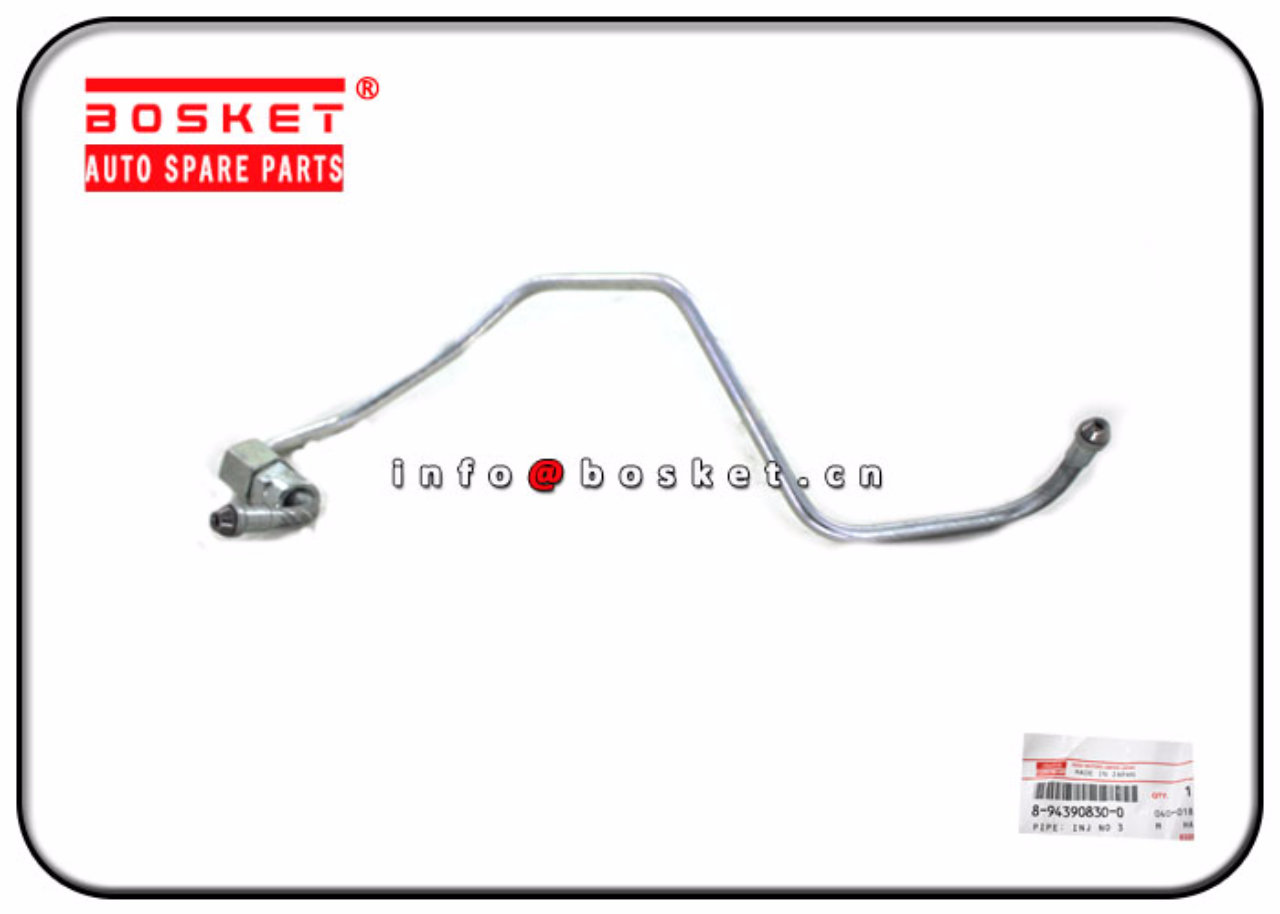 8-94390830-0 8943908300 Injection NO 3 Pipe Suitable for ISUZU FSR FVR FTR