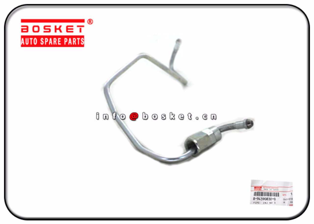 8-94390830-0 8943908300 Injection NO 3 Pipe Suitable for ISUZU FSR FVR FTR