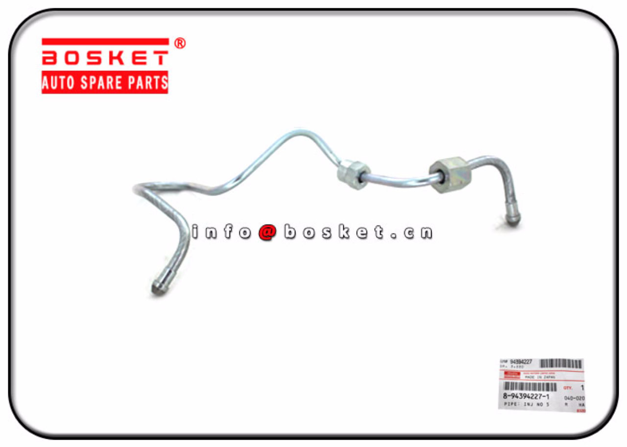 8-94394227-1 8943942271Injection NO 5 Pipe Suitable for ISUZU FSR FVR FTR