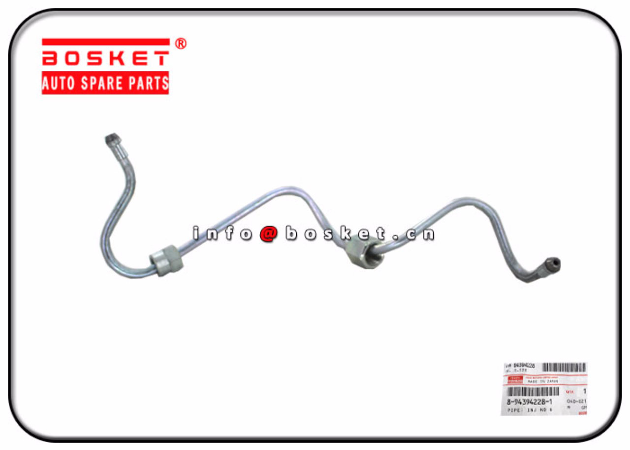 8-94394228-1 8943942281 Injection NO 6 Pipe Suitable for ISUZU FSR FVR FTR