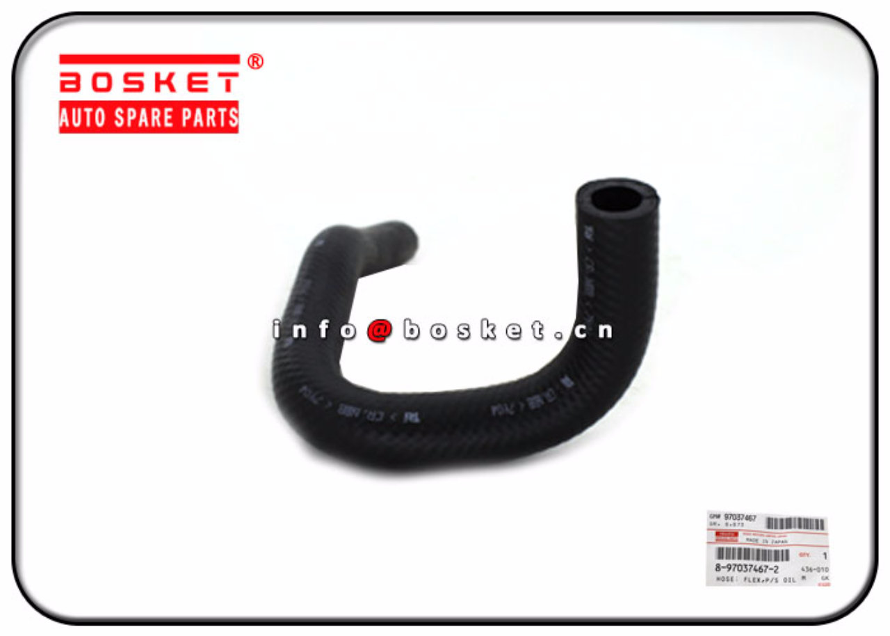 8-97037467-2 8970374672 Inlet Power Steering Oil Pump Flex Hose Suitable for ISUZU UBS