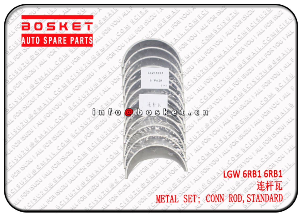 LGW/6RB1 LGW6RB1 0.25 STANDARD CONNECTING ROD METAL SET Suitable for ISUZU 6RB1