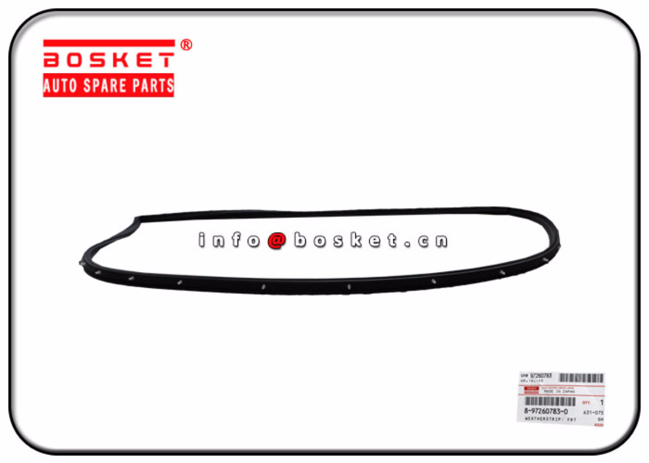 8-97260783-0 8-97811424-0 8972607830 8978114240 Front Door Weatherstrip Suitable for ISUZU 6VD1 UBS2