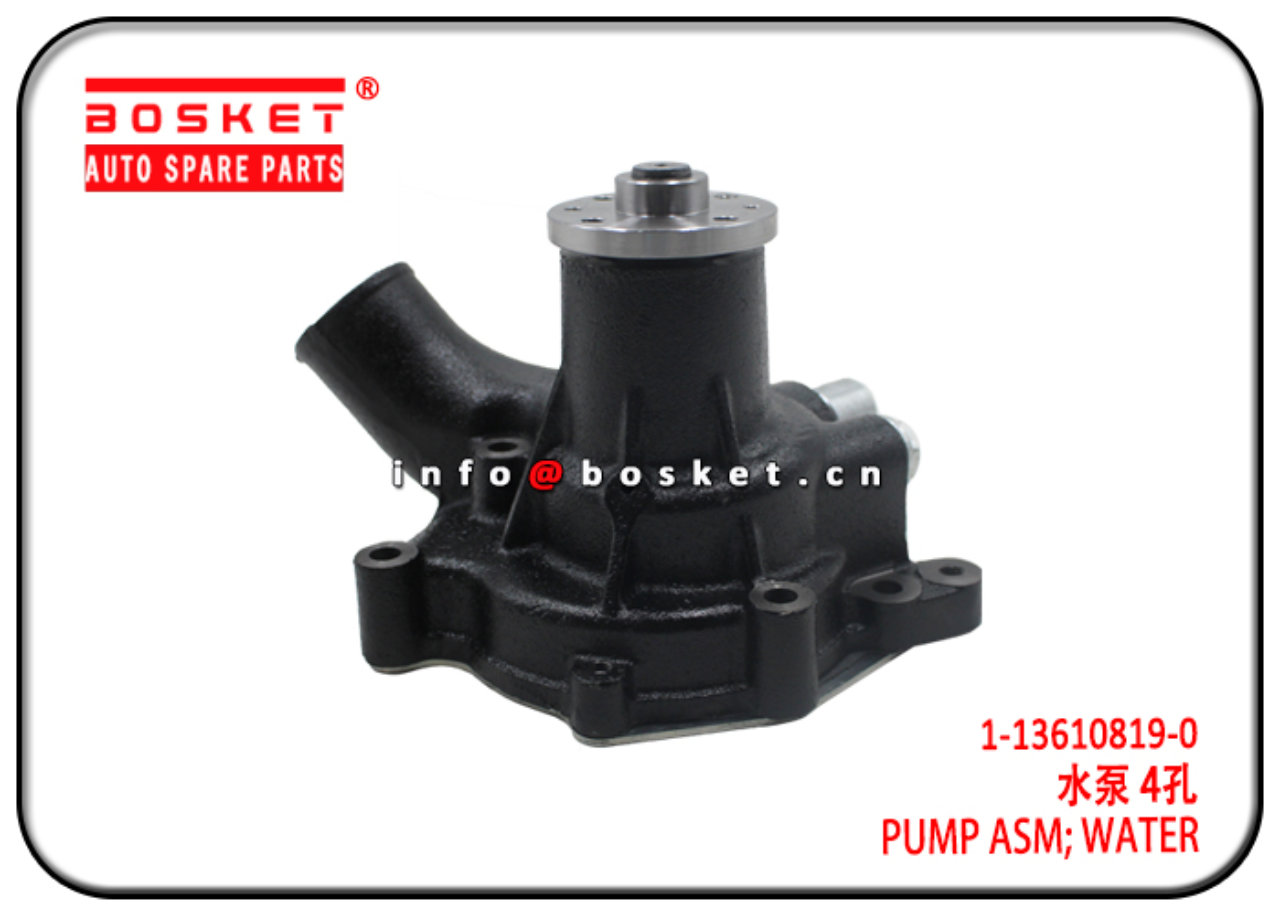 1136108190 1-13610819-0 Water Pump Assembly Suitable for ISUZU FSR113 6BD1