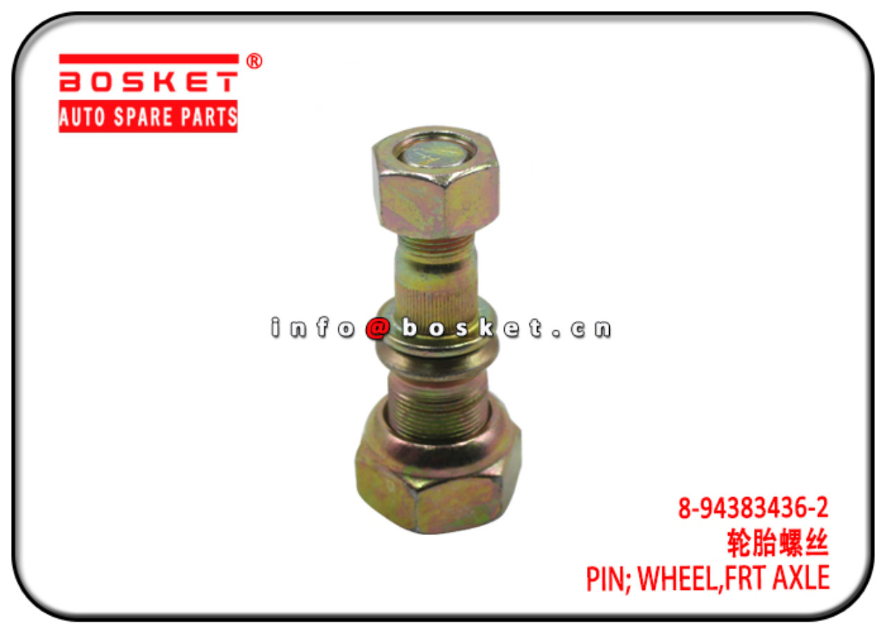 8943834362 8980079730 8-94383436-2 8-98007973-0 Front Axle Wheel Pin Suitable for ISUZU NPR71 600P